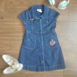 Genuine Kids denim toddler dress 4T